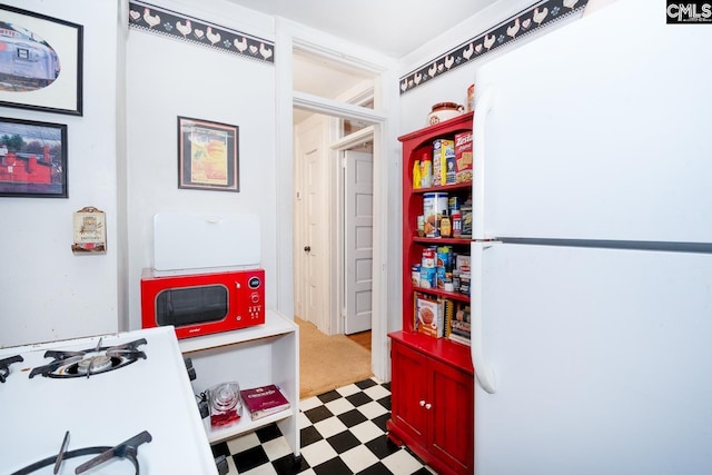 interior space featuring tile patterned floors