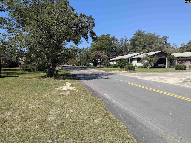 view of road