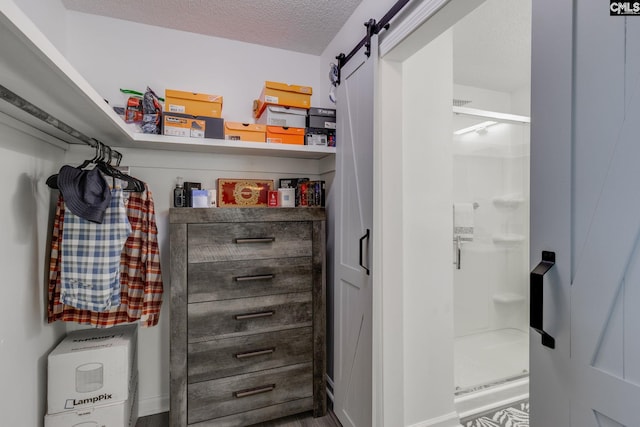 307 Wyoming Dr, Sumter, SC 29153 - interior space with a barn door