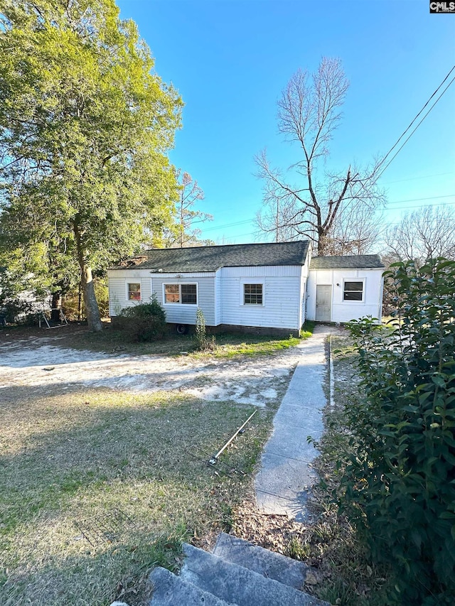 view of ranch-style house