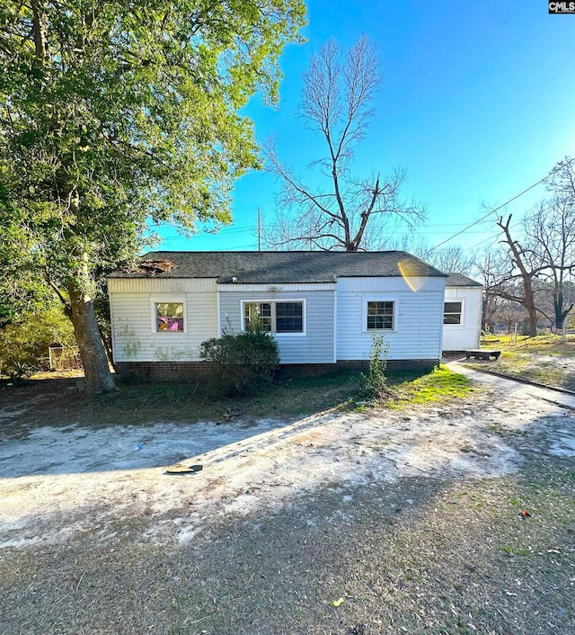 view of manufactured / mobile home