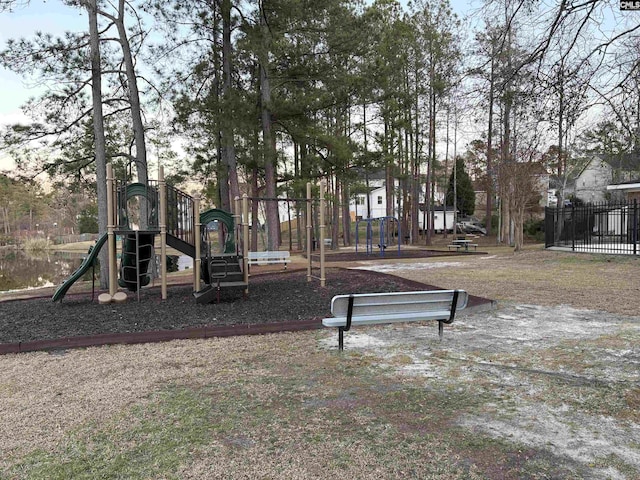 view of community play area