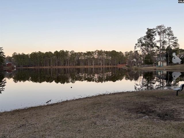 property view of water