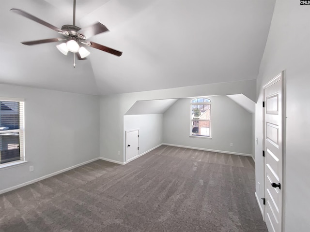 150 Grey Oaks Ln, Lexington, SC 29072 - bonus room featuring vaulted ceiling, carpet, and baseboards