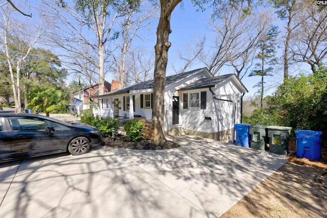 view of front of house