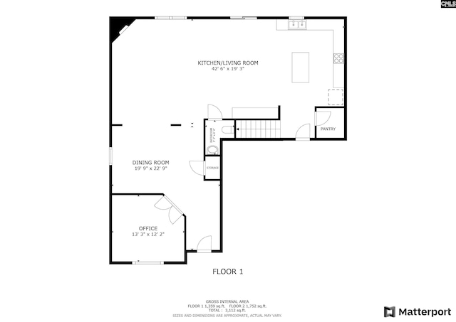 view of layout