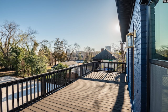 view of deck