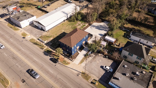 bird's eye view featuring a residential view