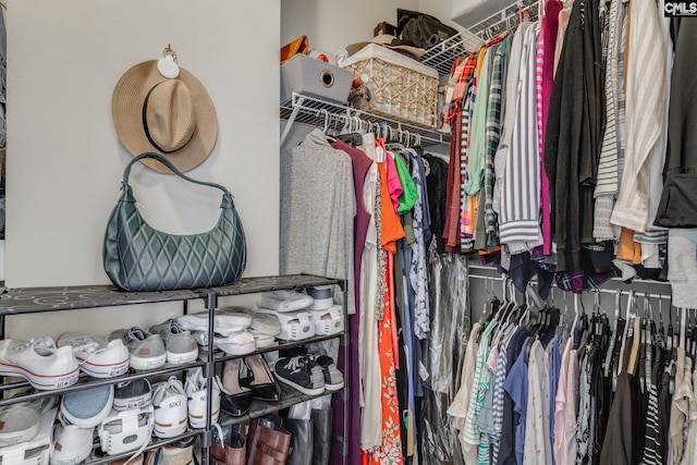 view of spacious closet