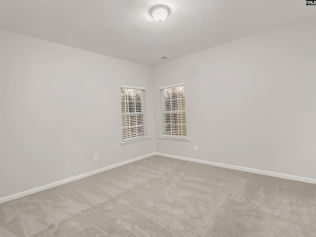 1124 Campbell Ridge Dr, Elgin, SC 29045 - empty room with light colored carpet, visible vents, and baseboards