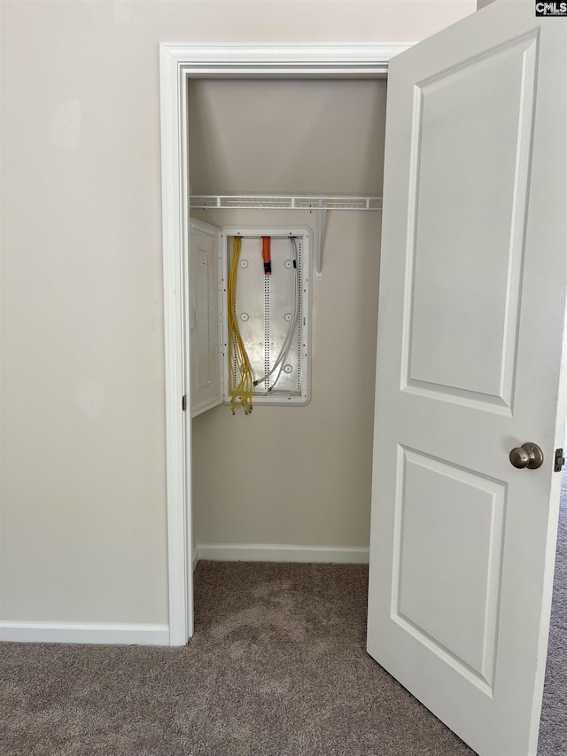 view of closet