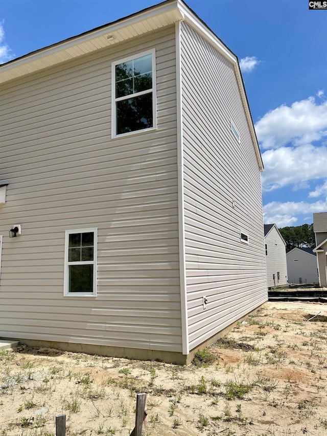 view of side of home