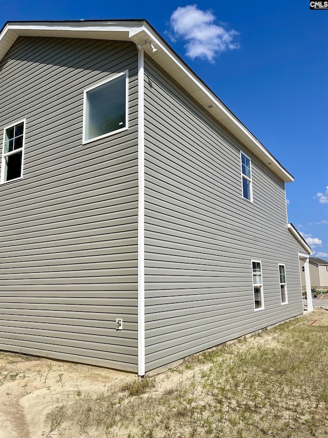 view of side of property