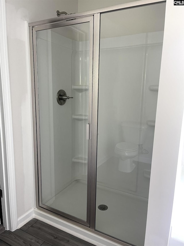 full bath with a stall shower