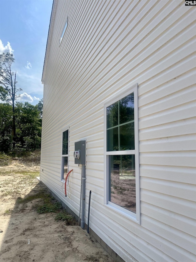 view of home's exterior