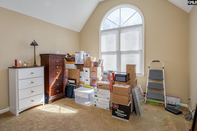 view of storage