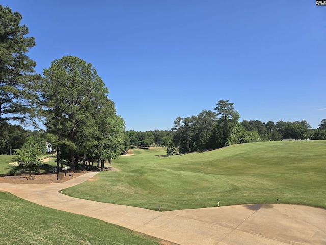 1400 Red Sunset Ln, Blythewood, SC 29016 - view of property's community with a lawn and view of golf course