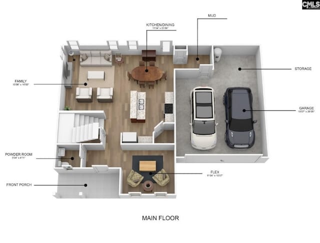 view of layout