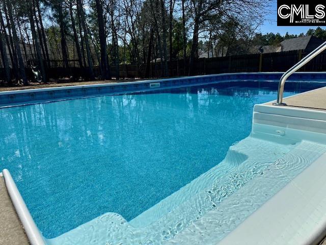 view of pool with a fenced in pool and a fenced backyard