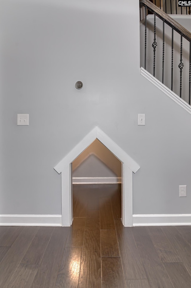 263 Compass Trl, Blythewood, SC 29016 - corridor featuring baseboards and wood finished floors