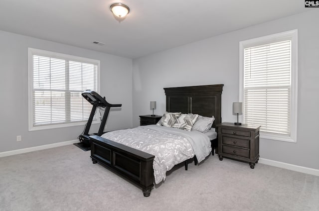 263 Compass Trl, Blythewood, SC 29016 - bedroom featuring light carpet, visible vents, and baseboards