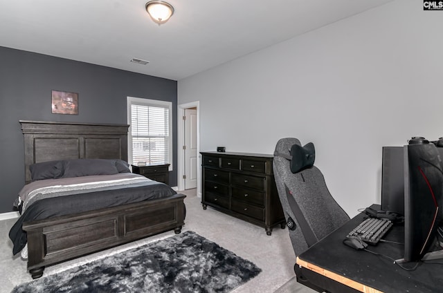 263 Compass Trl, Blythewood, SC 29016 - bedroom featuring visible vents and light carpet
