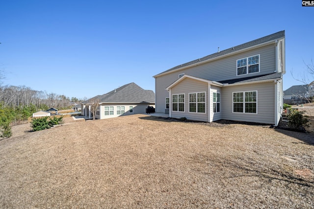 view of rear view of property