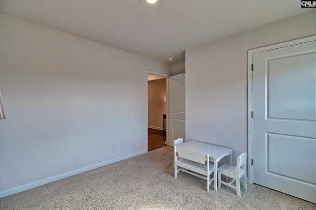 bedroom featuring baseboards