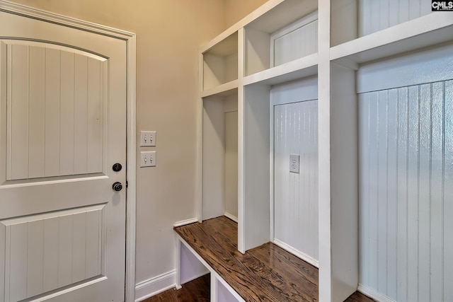 view of mudroom