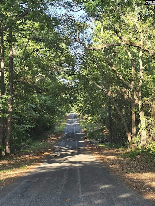 view of road