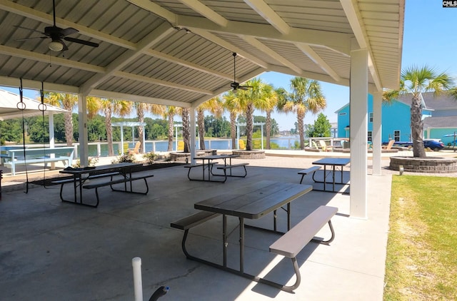 view of home's community with a patio