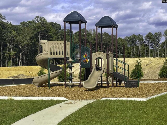 view of communal playground