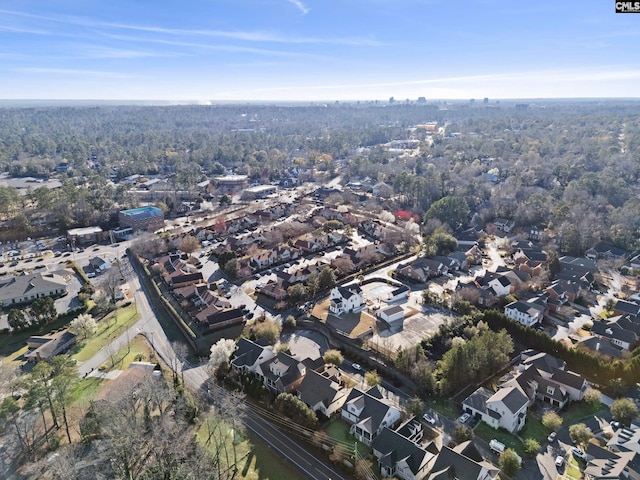 birds eye view of property featuring a residential view