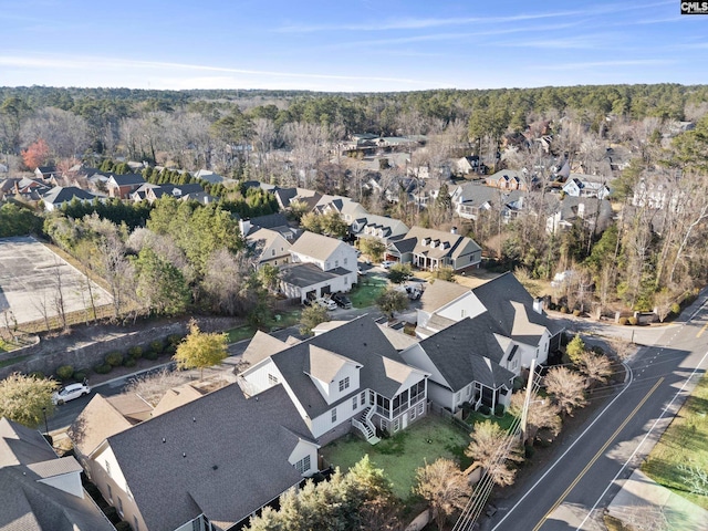 birds eye view of property featuring a residential view