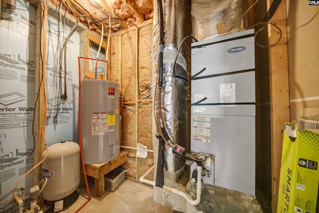 utilities with water heater