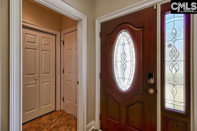 entryway featuring plenty of natural light