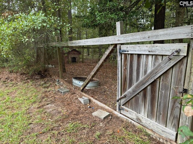 view of gate