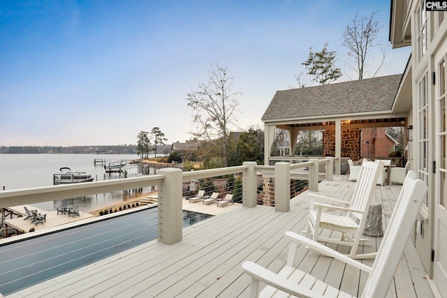 536 Yachting Rd, Lexington, SC 29072 - deck with a water view
