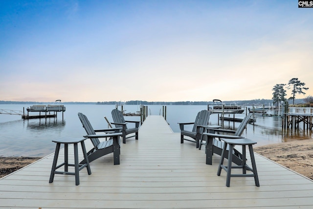 536 Yachting Rd, Lexington, SC 29072 - dock area featuring a water view