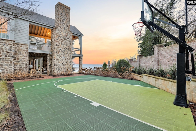 536 Yachting Rd, Lexington, SC 29072 - view of sport court with basketball court