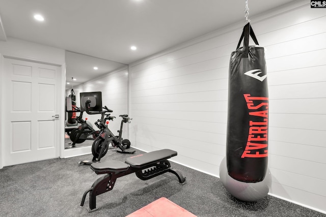 536 Yachting Rd, Lexington, SC 29072 - workout area featuring recessed lighting