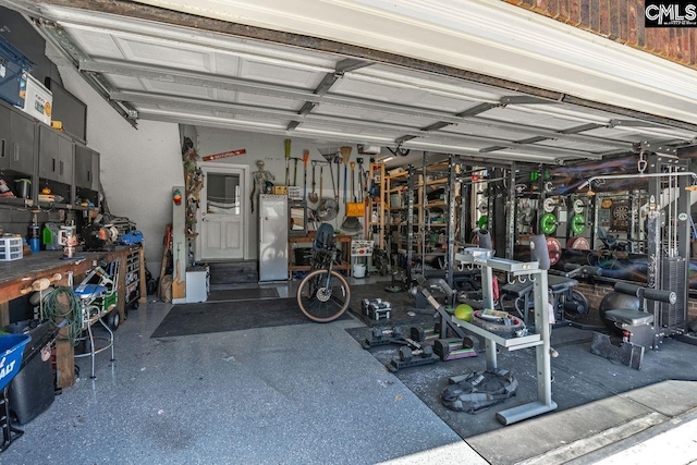 538 Wateroak Trl, Chapin, SC 29036 - garage featuring a workshop area