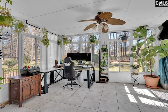 538 Wateroak Trl, Chapin, SC 29036 - sunroom featuring tile patterned flooring