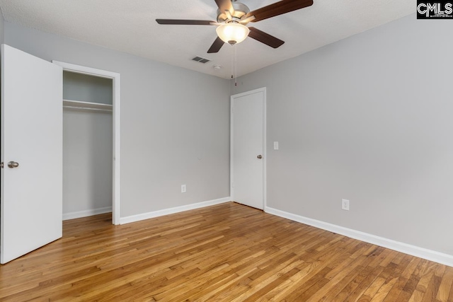 4104 Candlelite Dr, Columbia, SC 29209 - unfurnished bedroom featuring baseboards, visible vents, and light wood-style floors