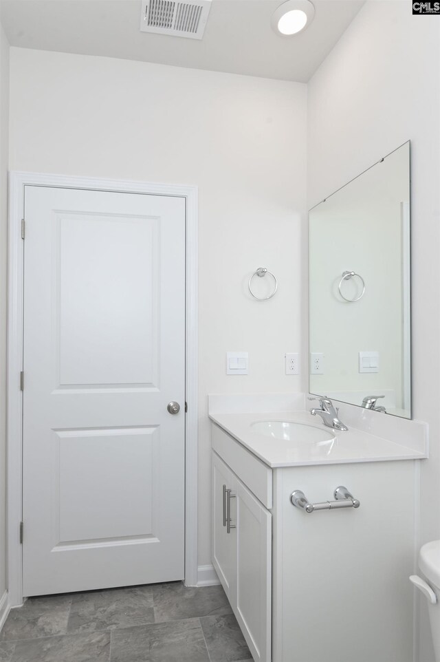 130 Shumard Ct, Columbia, SC 29203 - bathroom with visible vents, toilet, and vanity