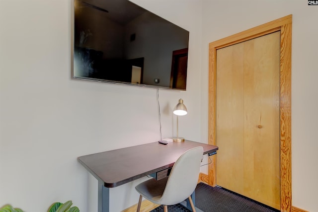 view of office