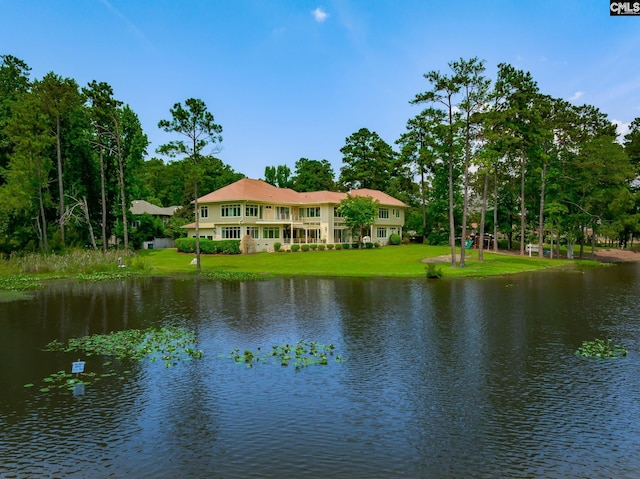 property view of water