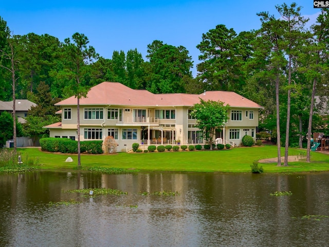 property view of water