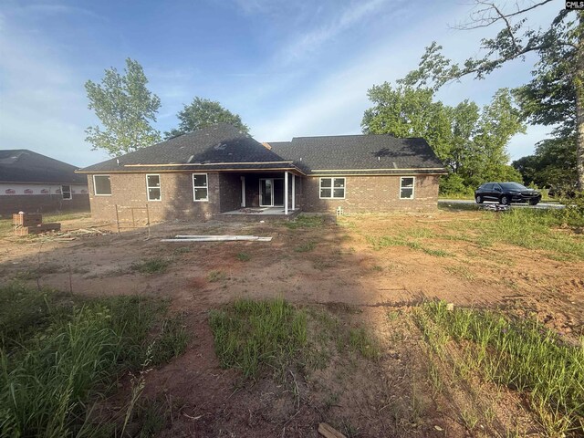 1270 Sandpiper Dr, Sumter, SC 29154 - rear view of house with brick siding