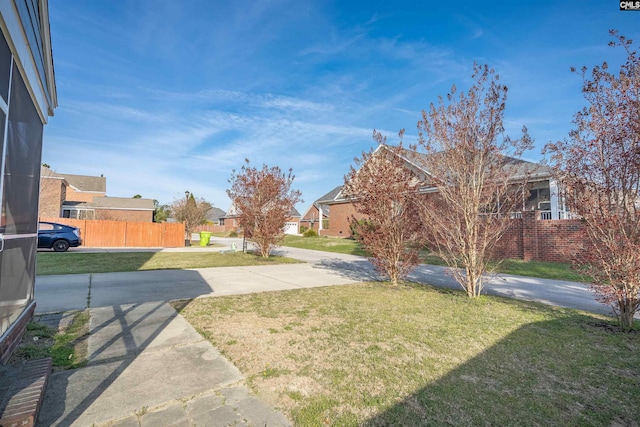 1827 Lake Carolina Dr, Columbia, SC 29229 - view of yard with a residential view and fence